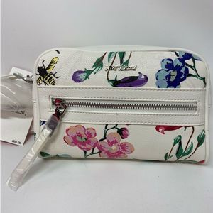 Betsey Johnson Botanical Floral Belt Crossbody bag